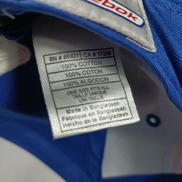 Buffalo Bills NFL Hat Cap Blue Shockwave Splash RARE Reebok Pro Line - Picture 9 of 9